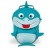 Imagen detallada 1 Affenzahn - Small Friend Shark - Mochila para niños