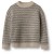 Detailbeeld 1 WHEAT - Kid's Jacquard Pullover Jens - Merinowollen trui