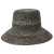 Detailbeeld 1 Brixton - Women's Lopez Panama Straw Bucket Hat - Hoed