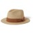 Imagen detallada 1 Brixton - Roma Straw Packable Fedora - Sombrero