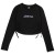 Detaljebillede 1 Santa Cruz - Women's Love Script Strip Tie L/S Top - Longsleeve