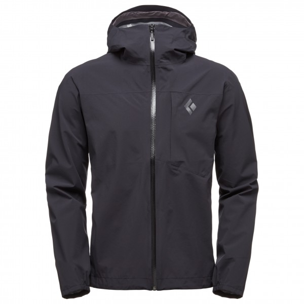 Image of Black Diamond - Fineline Stretch Rain Shell - Regenjacke Gr L grau bei Bergfreunde.ch - der Outdoor Shop