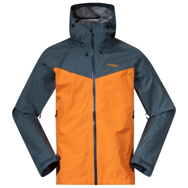 Bergans - Skar Light 3L Shell Jacket - Regenjacke Gr XL orange