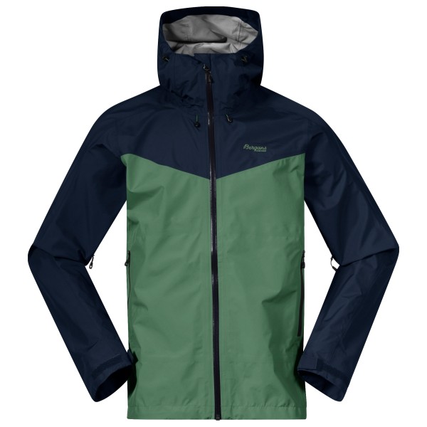 Bergans Skar Light 3L Shell Jacket Regenjas Blauw
