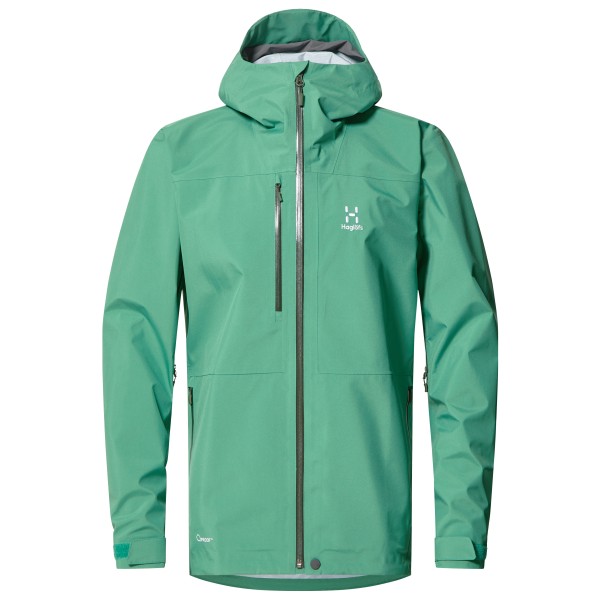 Image of Haglöfs - Front Proof Jacket - Regenjacke Gr L türkis