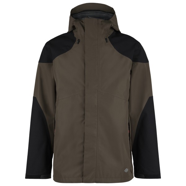 Image of Dickies - Protect Extreme Waterproof Shell - Regenjacke Gr L;S braun;grau