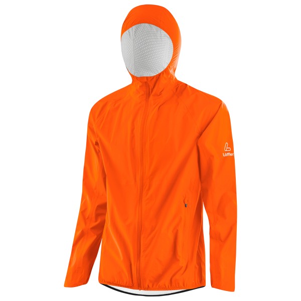 Löffler - Hooded Jacket WPM Pocket - Veste imperméable taille 48, orange