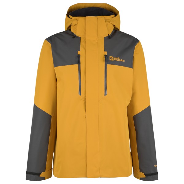 Jack Wolfskin - Jasper 2L Jacket - Regenjacke Gr 3XL;L;M;S;XL;XXL beige;braun;rot;schwarz