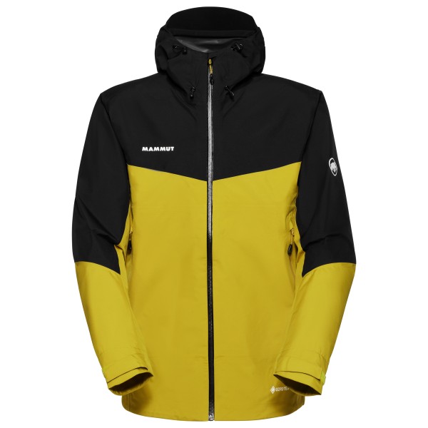 Image of Mammut - Convey Tour Hardshell Hooded Jacket - Regenjacke Gr L;M;S;XL;XS;XXL;XXS blau;gelb/schwarz;schwarz
