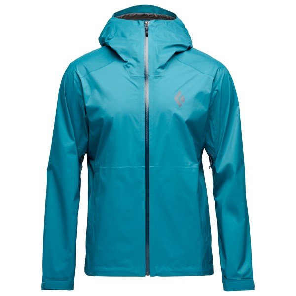 Black Diamond - Fineline Stretch Shell - Regenjacke Gr XS türkis