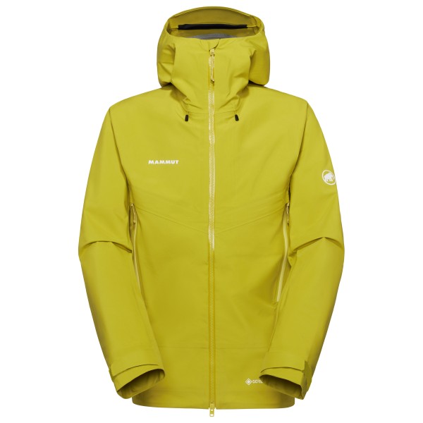 Mammut - Crater IV Hardshell Hooded Jacket - Regenjacke Gr M gelb