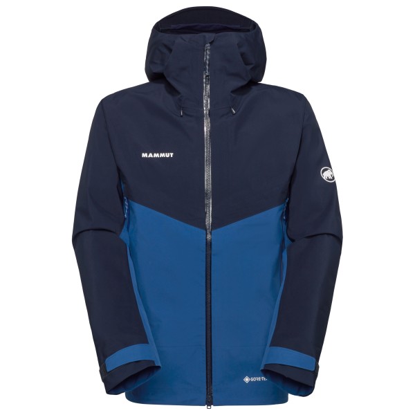 Mammut - Crater IV Hardshell Hooded Jacket - Regenjacke Gr M blau