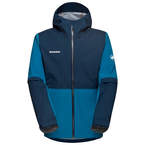 Image of Mammut - Linard Guide Hardshell Hooded Jacket - Regenjacke Gr M blau