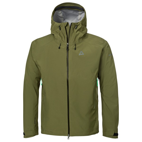 Schöffel Jacket Cascata Regenjas Olijfgroen