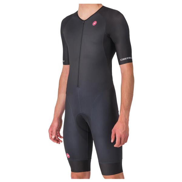 Castelli - Core Tri Suit S/S - Veloeinteiler Gr S grau