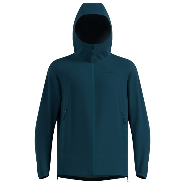 Odlo Essential 2.5L Waterproof Jacket Hardshell Regenjas Blauw