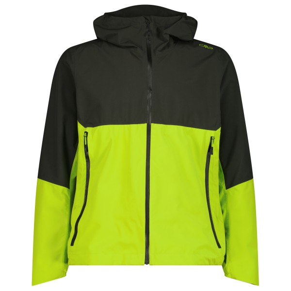 CMP Jacket Fix Hood 2 Layer Regenjacke Herren (Gr 54 |grün |wasserdicht)