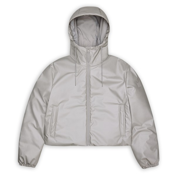Rains – Lohja Short Insulated Jacket W3T1 – Regenjas maat L, Grijs