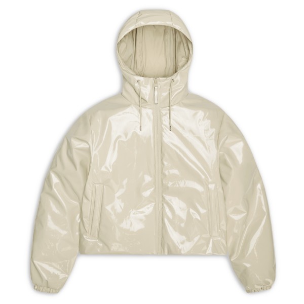Rains - Lohja Short Insulated Jacket W3T1 - Regenjacke Gr S beige