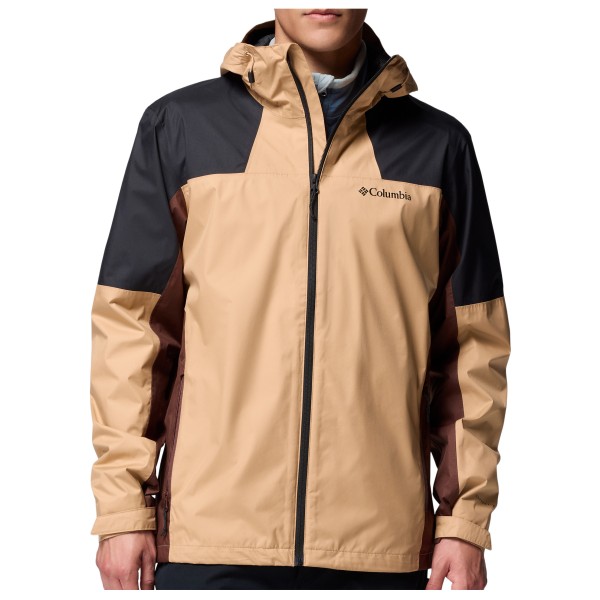 Columbia Inner Limits III Jacket Regenjacke Men (Gr S |beige |wasserdicht)