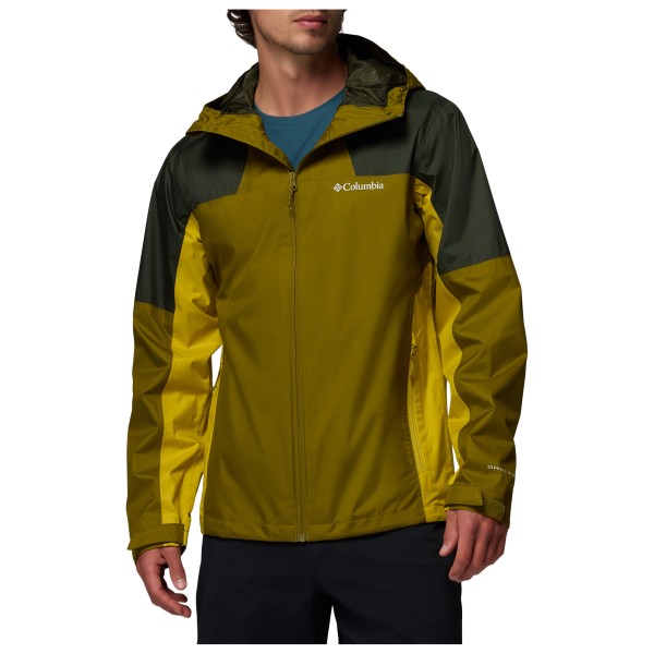 Regenjacke Columbia Inner Limits III Jacket Herren (Gr M |oliv |wasserdicht)