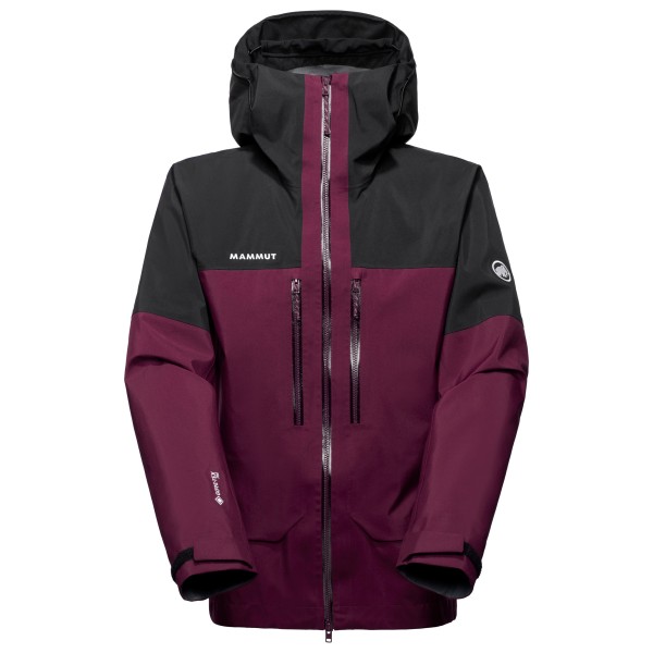 Mammut Crater Pro Hardshell Hooded Jacket Regenjas Purper