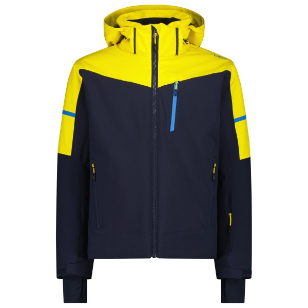 Regenjacke CMP Jacket with Zip Hood Herren (Gr 56 |blau |wasserdicht)