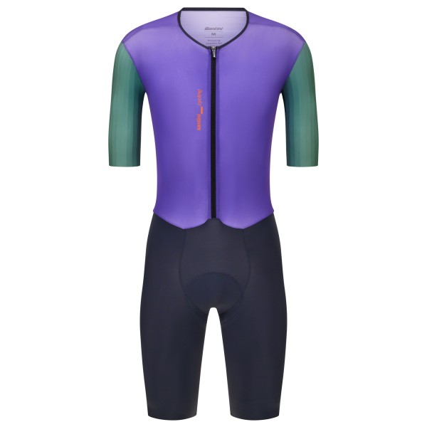Santini - Madss V5 Aerosuit - Veloeinteiler Gr S blau/lila