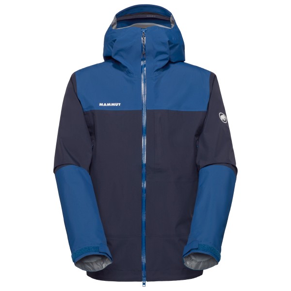 Mammut - Alto Guide Hardshell Hooded Jacket - Regenjacke Gr L blau