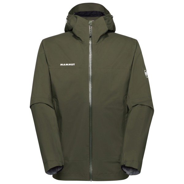 Regenjacke Mammut Ducan Hardshell Hooded Jacket Herren (Gr XL |oliv |wasserdicht)