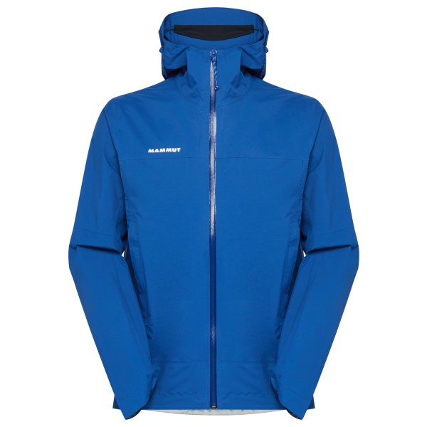 Mammut Ducan Hardshell Hooded Jacket Regenjacke Men (Gr S |blau |wasserdicht)