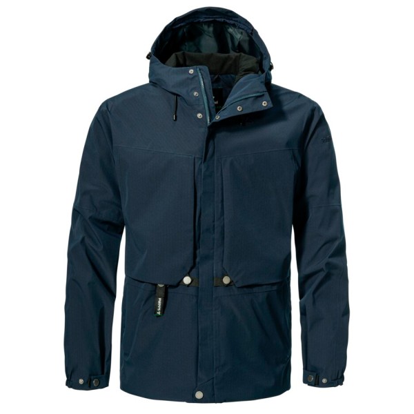 Schöffel 2L Jacket Style Maghera Regenjacke Men (Gr 56 |blau |wasserdicht)