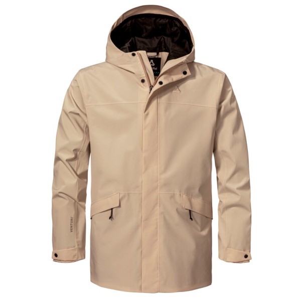 Schöffel Circ Jacket Style Smue Regenjacke Herren (Gr 54 |beige |wasserdicht)