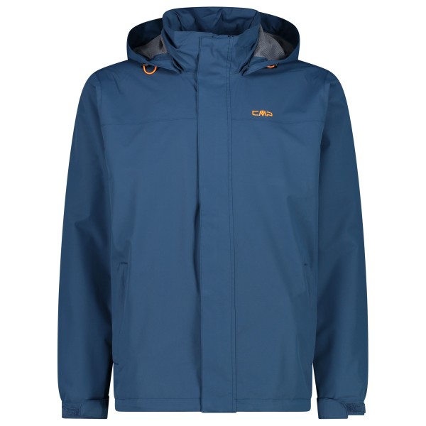 CMP - Jacket Snaps Hood - Regenjacke Gr 46 blau