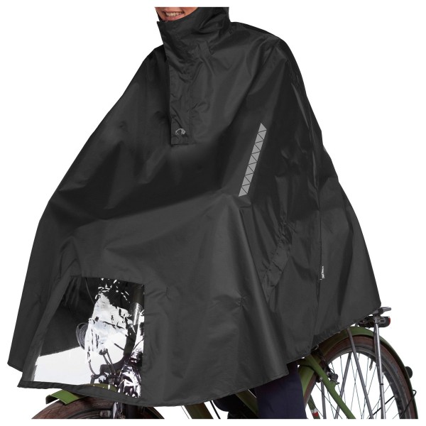 Tatonka Bike Poncho Poncho (Gr S |schwarz/grau |wasserdicht)