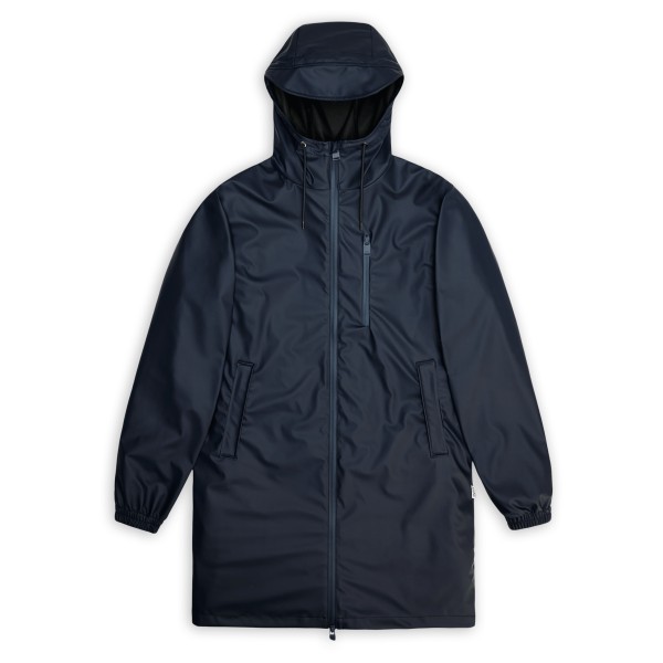 Regenjacke Rains Long Storm Breaker W3 (Gr S |blau |wasserdicht)