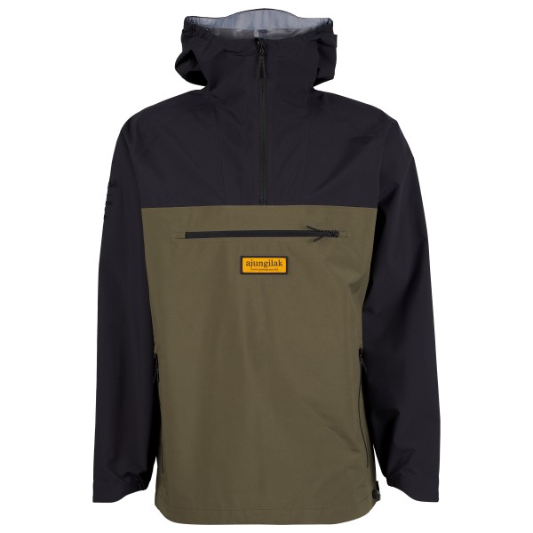 Regenjacke Ajungilak Geirangerfjord Dry Anorak Herren (Gr L |schwarz |wasserdicht)