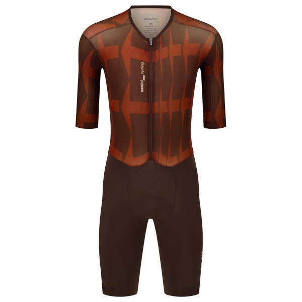 Santini Mads Pedersen Momentum Series S/S Aerosuit Radeinteiler (Gr L |braun)
