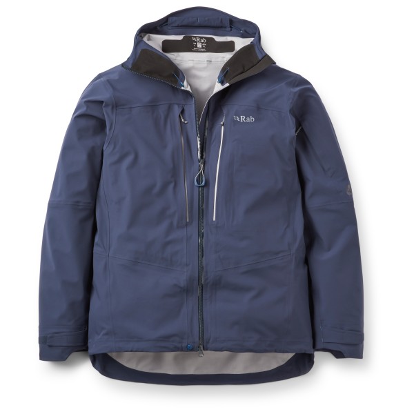 Rab Kinetic Alpine Stretch Jacket Regenjas Blauw