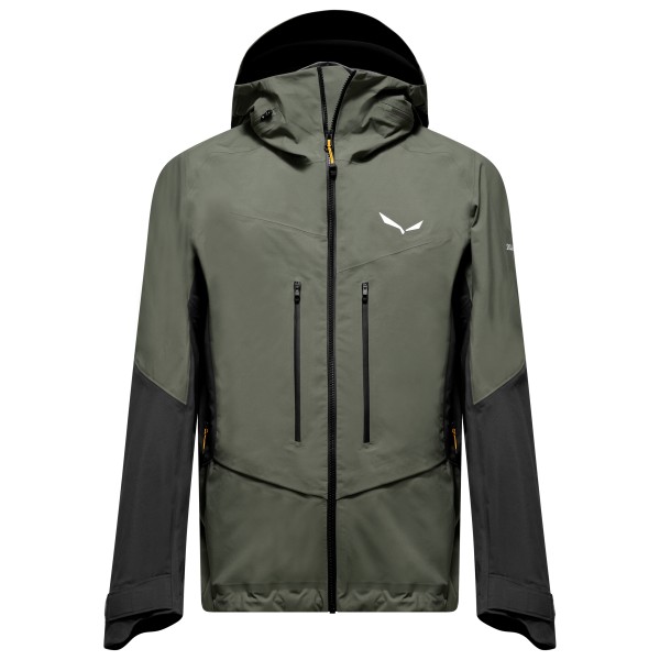 Salewa Ortles GTX Pro Jacket Regenjas Olijfgroen