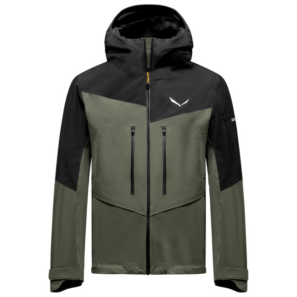 Salewa Ortles PTX Extreme 3L Jacket Regenjas Olijfgroen