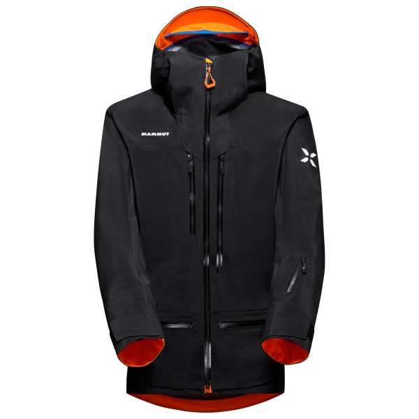 Mammut Eiger Free Pro HS Hooded Jacket Regenjas Zwart