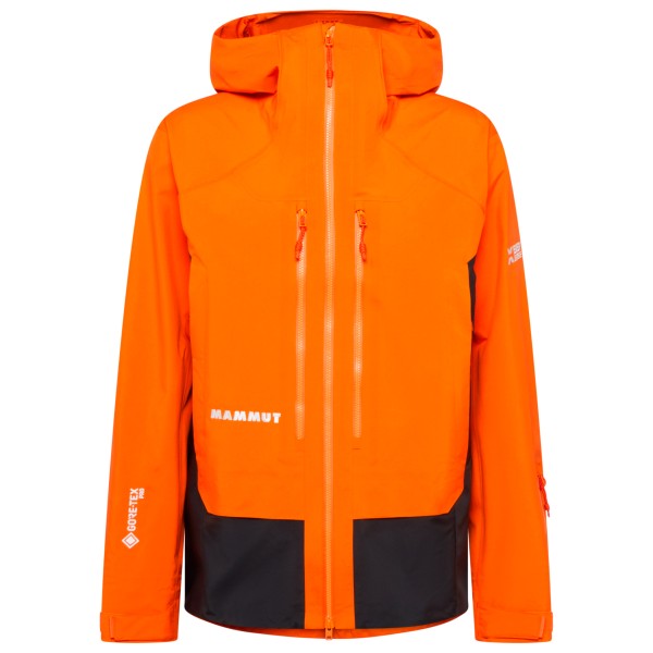 Mammut Eiger Free Pro HS Hooded Jacket Regenjas Oranje