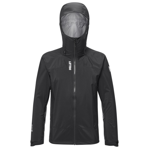 Millet Kamet GTX Jacket Regenjacke Herren (Gr L |schwarz/grau |wasserdicht)