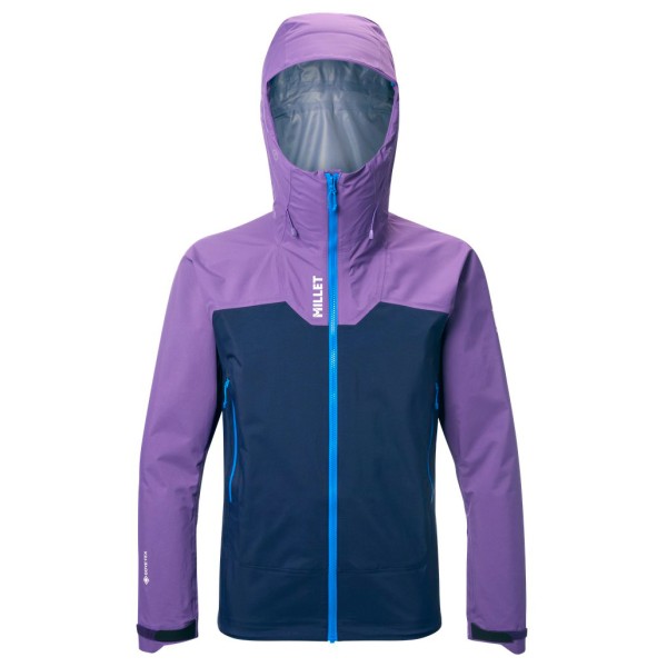 Millet Kamet GTX Jacket Regenjas /purper Blauw
