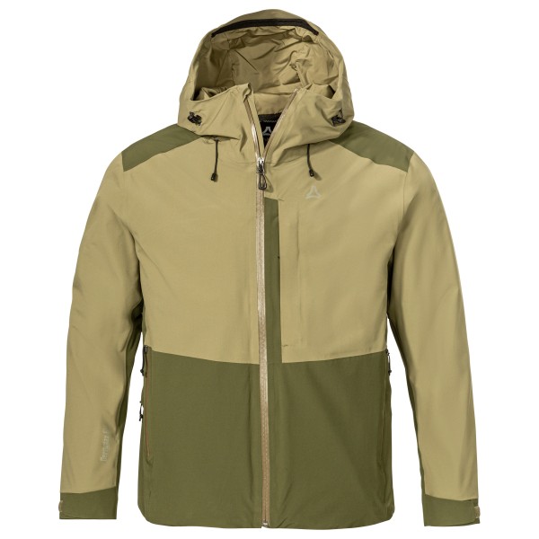 Schöffel 2L Jacket Refoca Regenjas olijfgroen Beige