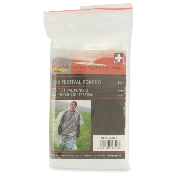 Image of Origin Outdoors - Festival Poncho - Regenjacke Gr One Size grau