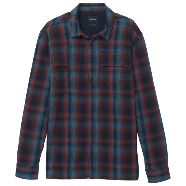 Image of Prana - Glover Park Lined Flannel - Freizeitjacke Gr L;M;S;XL blau;grau bei Bergfreunde.ch - der Outdoor Shop