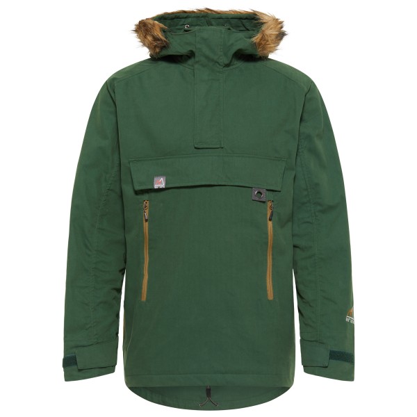 Image of 86° 14'N Nansen Sport - Polhøgda Anorakk - Freizeitjacke Gr L;M;S;XL;XXL grün;rot bei Bergfreunde.ch - der Outdoor Shop