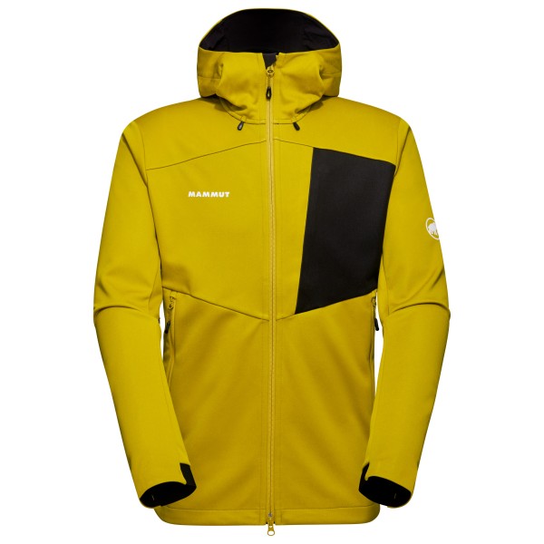 Image of Mammut - Ultimate VII SO Hooded Jacket - Softshelljacke Gr L gelb